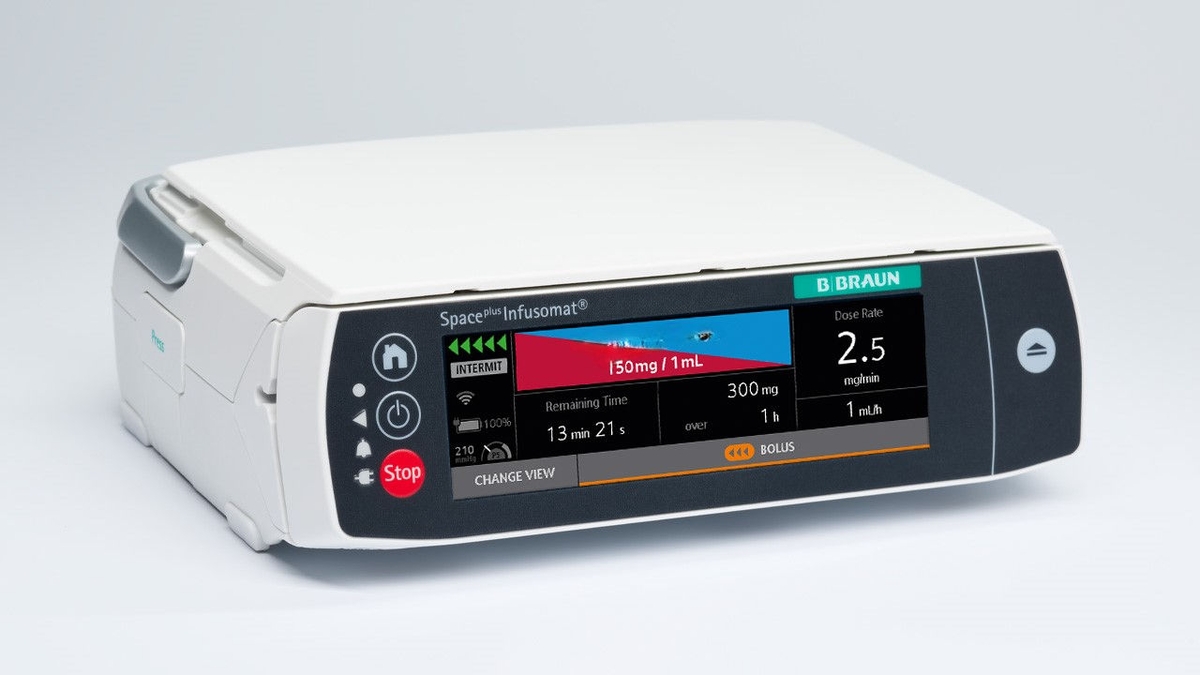 B. Braun SpacePlus Infusomat Infusion Pump | IV & Smart Pump Systems ...