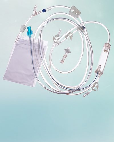 Sterile, apyrogenic tubing systems are used in haemodialysis therapies and plasma therapies.